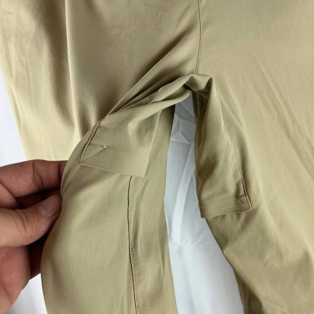 Lululemon ABC Pants 38x32 Mens‎ Khaki Slim Fit Technical Performance Golf Casual